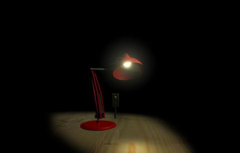 Progetto Lamp, modellazione e animazione di una lampada