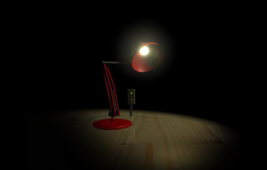 Progetto Lamp, modellazione e animazione di una lampada